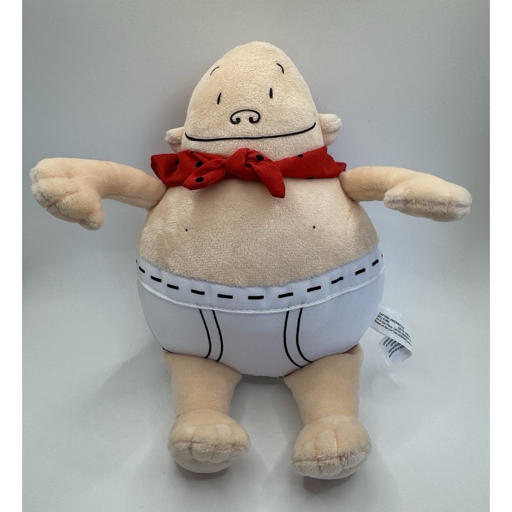 Captain Underpants Soft Superhero Toy, 10-Inch